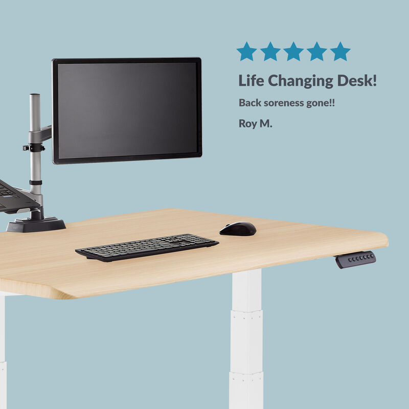 Electric Standing Desk with ComfortEdge&trade; 60x30 image number null